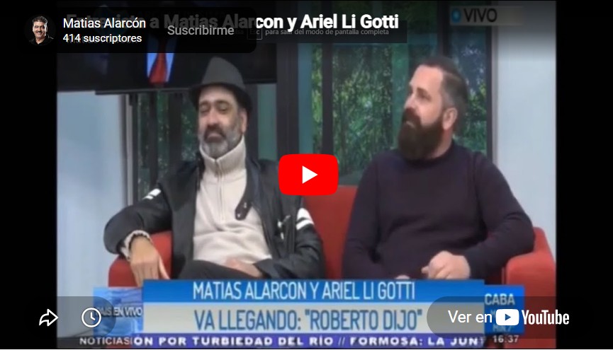 Entrevista: Hablando sobre mi obra "Roberto Dijo"